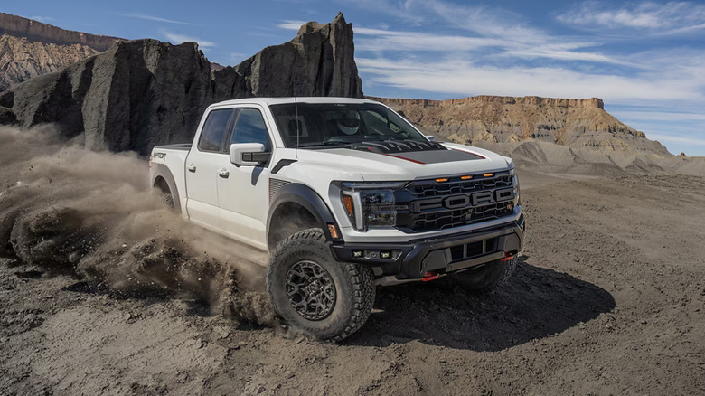 Ford F-150 offroading