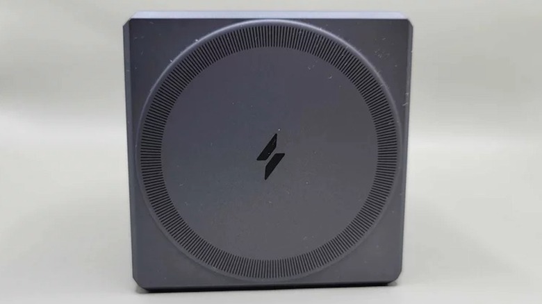 Anker 3-in-1 Cube on grey background