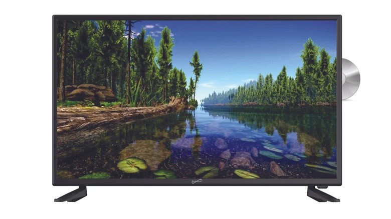 Supersonic 32 LED TV with built-in DVD player