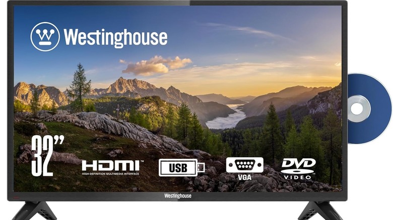Westinghouse 32-inch HD DLED TV with built-in DVD player