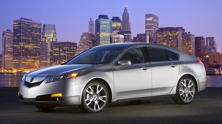 2009 Acura TL front 3/4