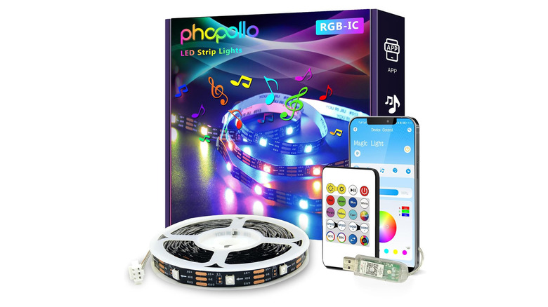 phopollo RGB Smart LED Strip Lights