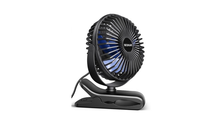 Beskar USB clip-on fan