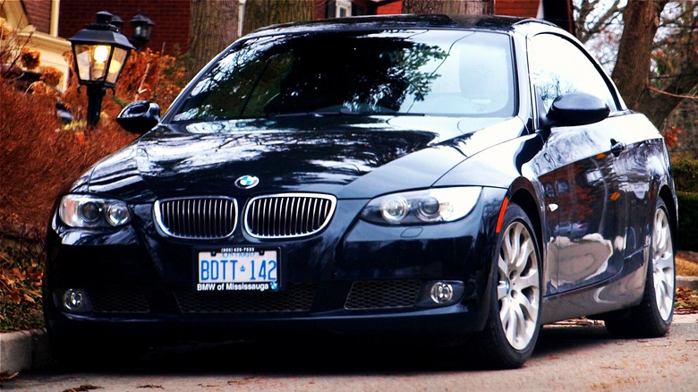 A black 2011 BMW 328i