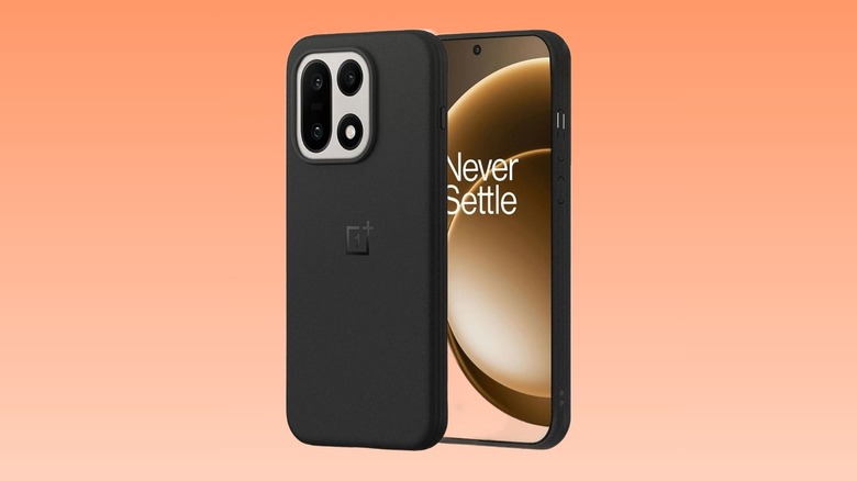 A OnePlus 15 Sandstone magnetic case