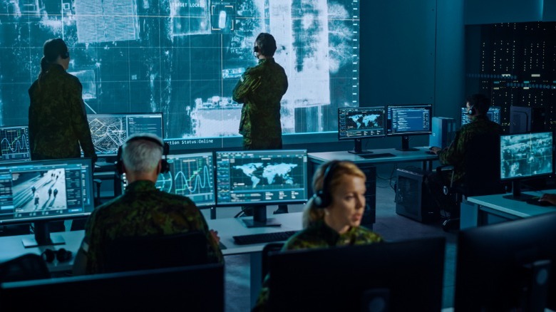Military network security