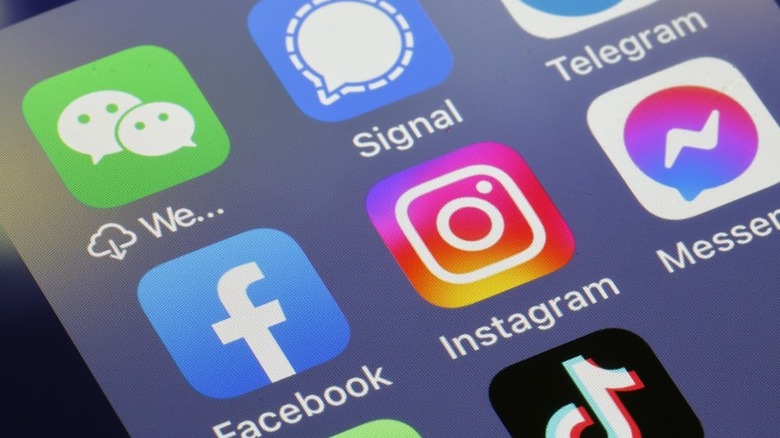 Social media apps