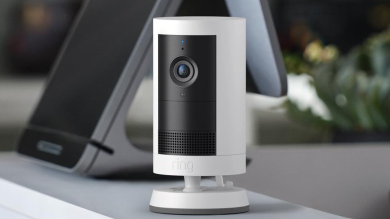Ring camera on table