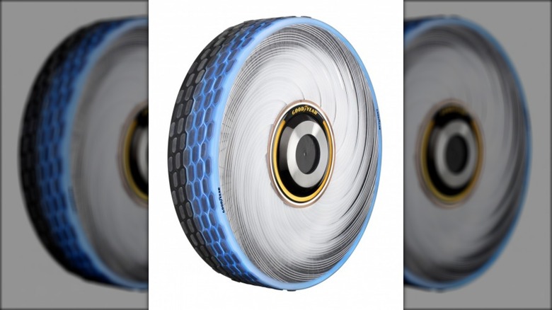 goodyear recharge regrow tire concept
