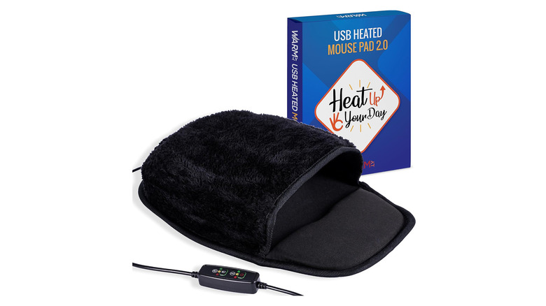 Wolvio USB Heated Mouse Pad Hand Warmer
