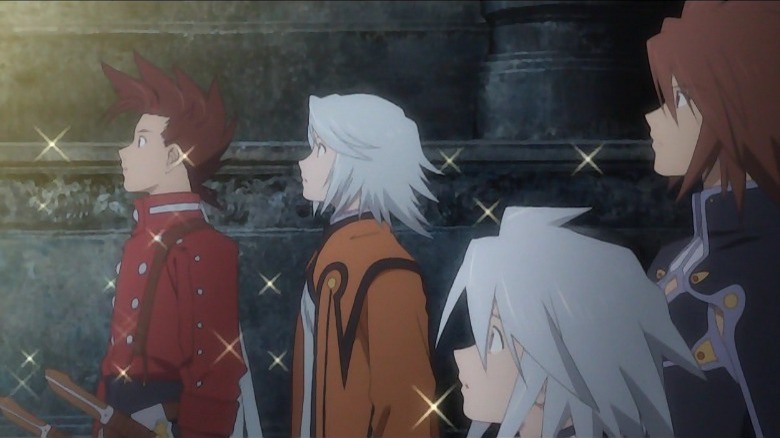 Tales of Symphonia anime cutscene