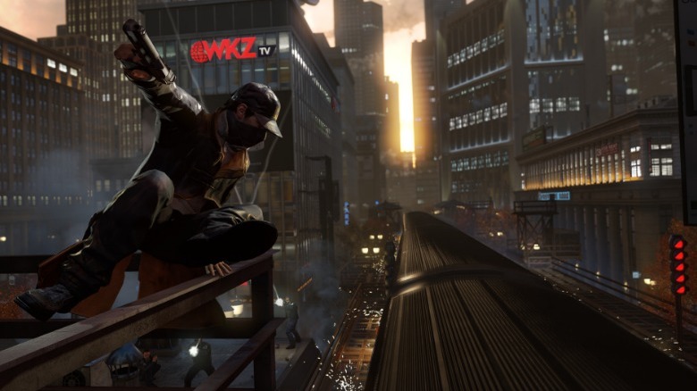 watch dogs aiden pierce train