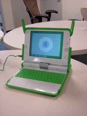 OLPC unboxing