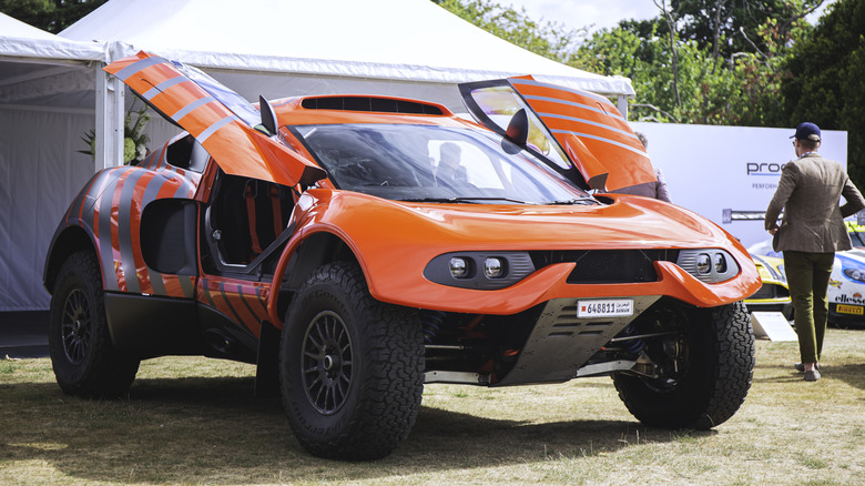 Prodrive Hunter on display at Salon Prive
