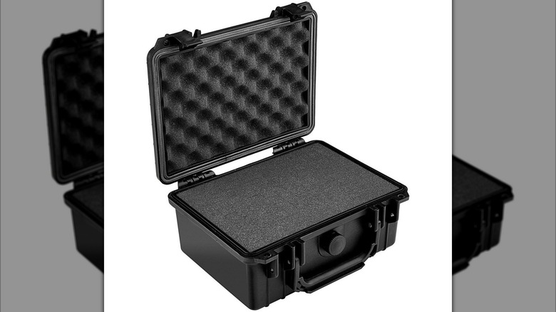Open protective case