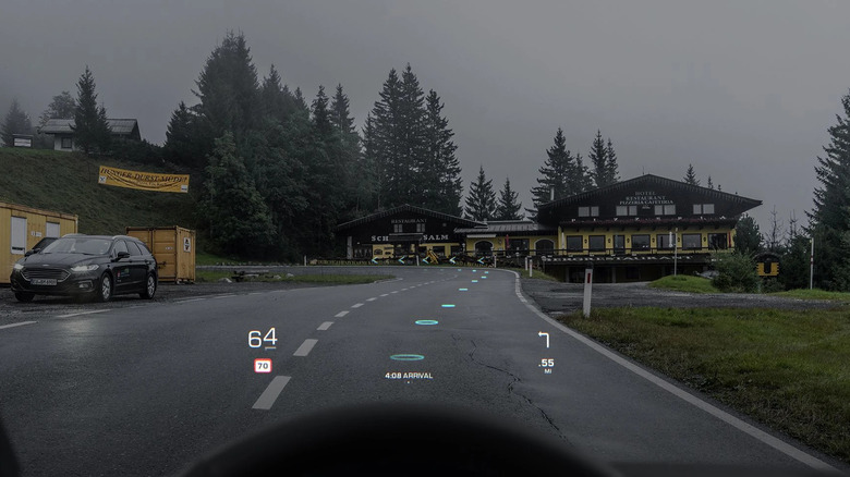 WayRay AR head-up display