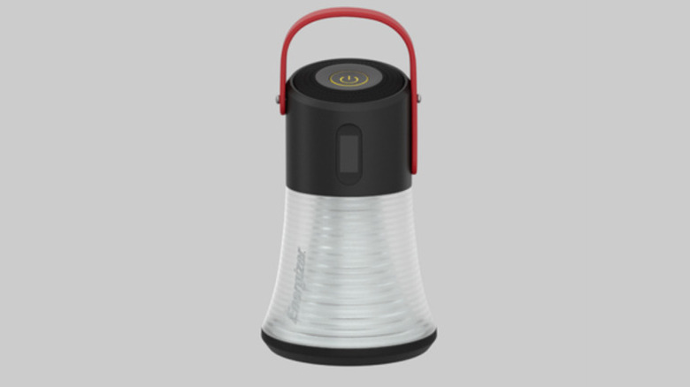 Energizer Large Power Indicator Lantern against a grey background