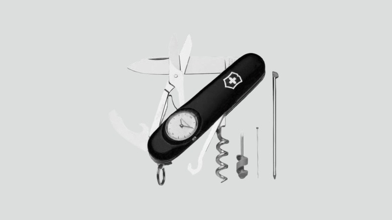 Victorinox Victorinox TimeKeeper pocket knife with multiple tools out