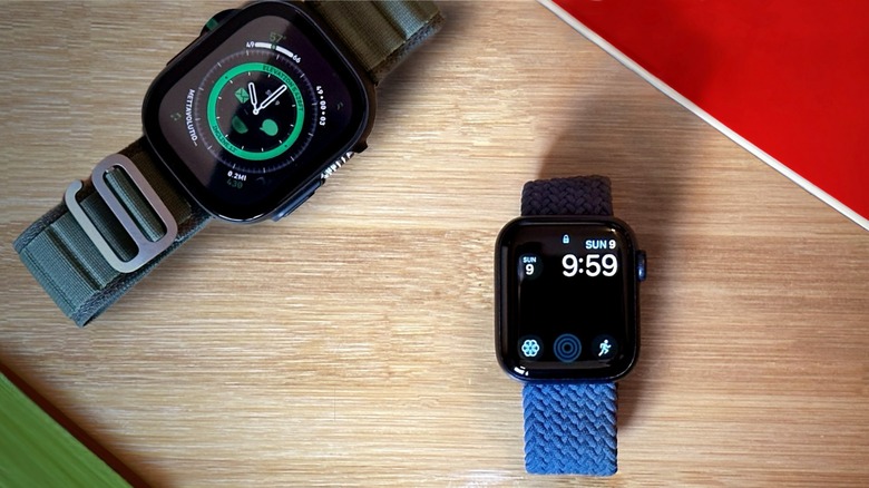 Apple Watch Ultra and Apple Watch Series 5
