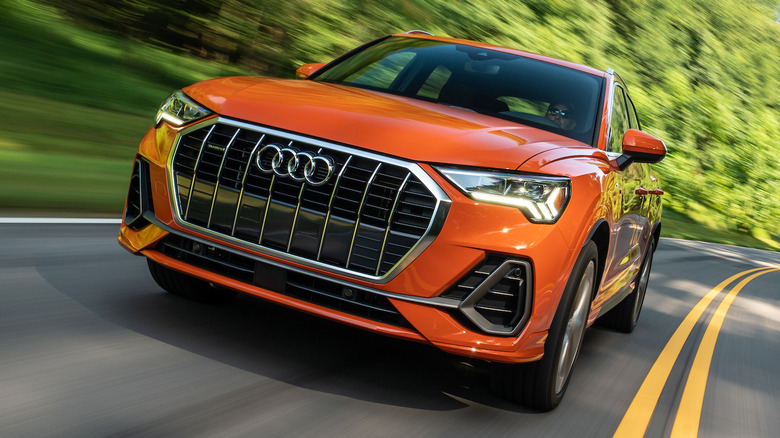 2019 Audi Q3 front closeup