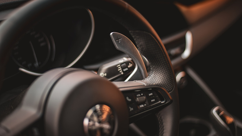 Alfa romeo paddle shifter