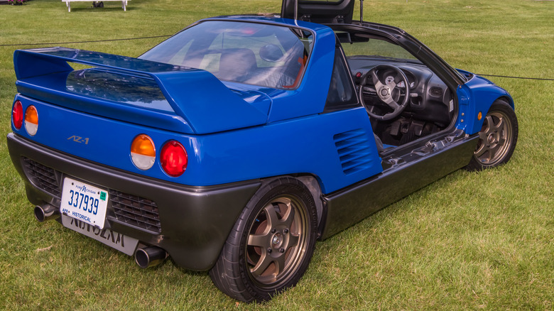 Autozam AZ-1 with door open