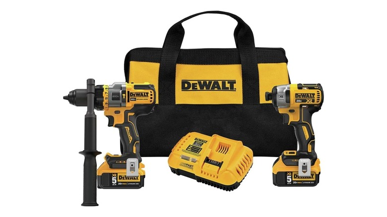 FlexVolt Advantage 20V Max Hammer Drill and Impact Driver Combo Kit