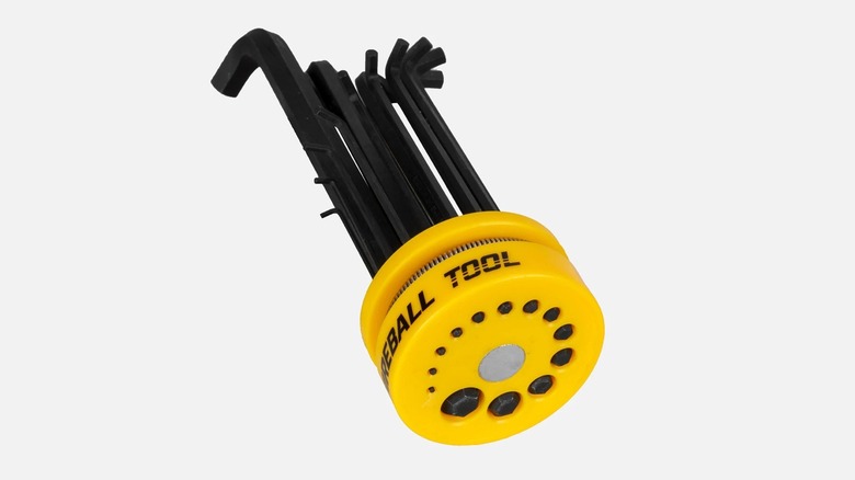 Magnetic hex key holder