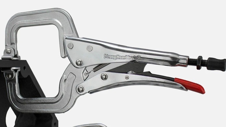 Strong Hang Tool locking c-clamps