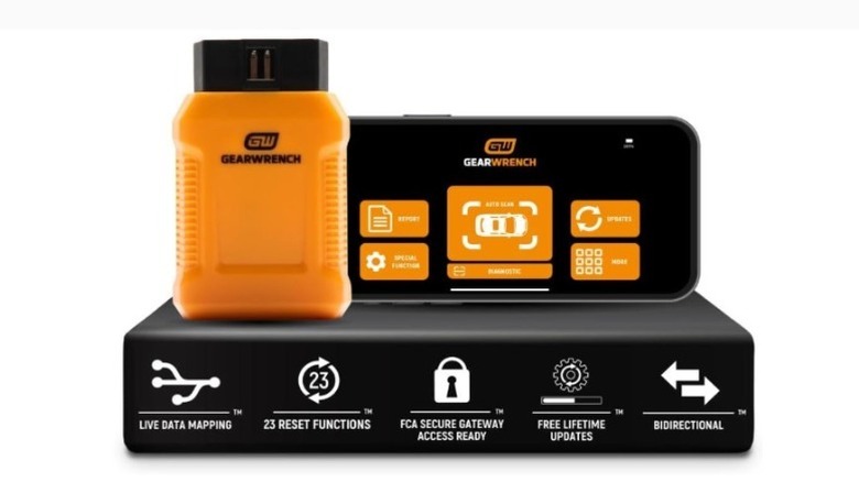 Diagnostic scan kit with smartphone and OBD