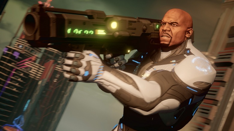 Crackdown 3 Terry Crews agent rocket launcher