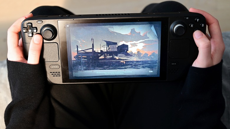 Steam Deck controller