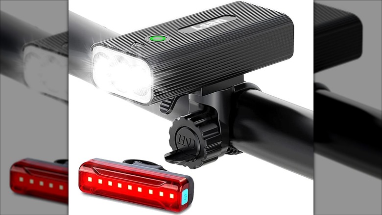 Lsan bike light power bank