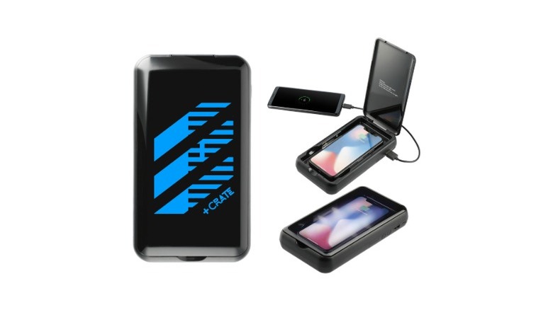 Pristine 10000 wireless power bank with UV sanitizer