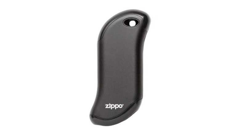 A Zippo HeatBank 9s rechargeable hand warmer