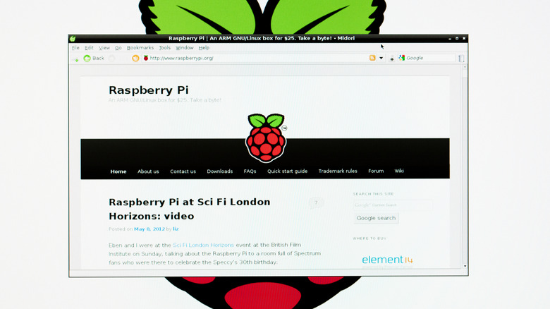 Raspberry Pi website