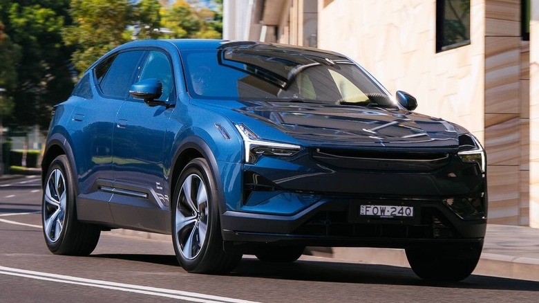 Polestar 3 with Australian licence plate