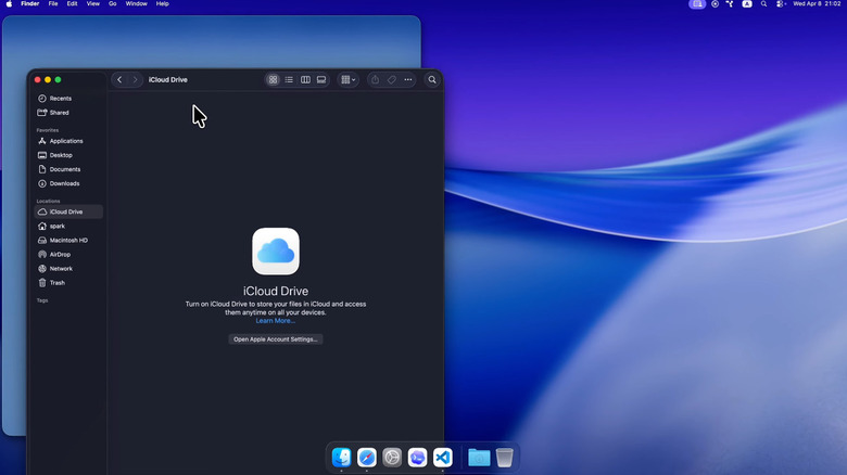 Using the Tangrid app on macOS desktop to reposition a window