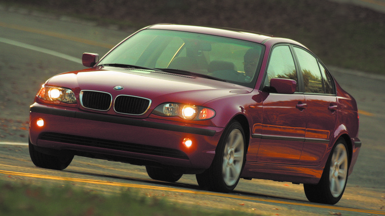 2003 BMW 3-Series sedan on the road