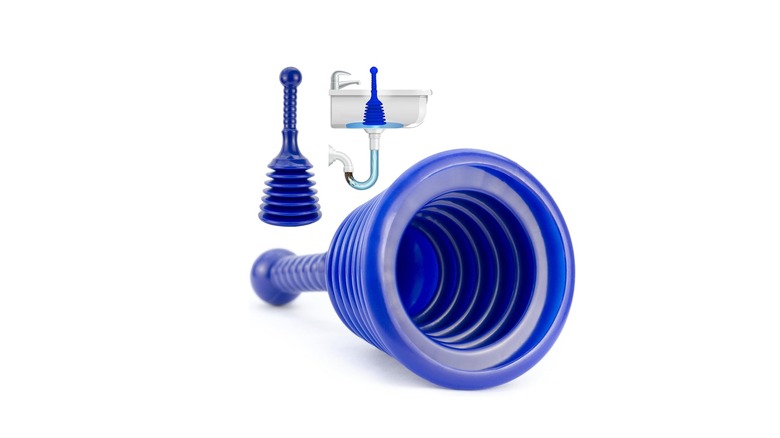 Luigi's Sink and Drain Plunger