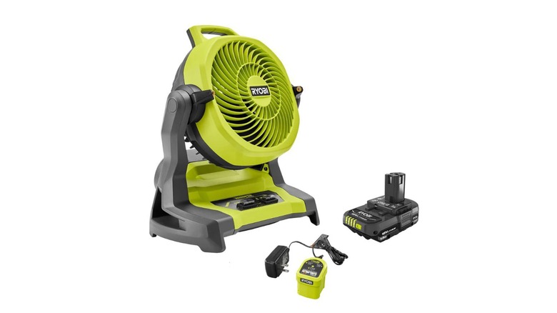 18V ONE+ Whisper Series 7.5-Inch Bucket Top Misting Fan Kit