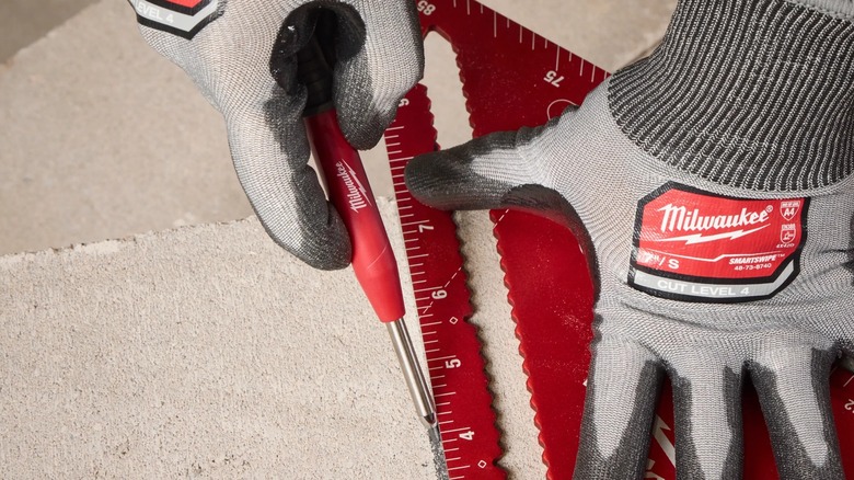 Mechanical Pencil in use