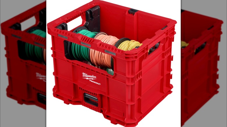 Milwaukee Packout Wire Pulling XL Crate