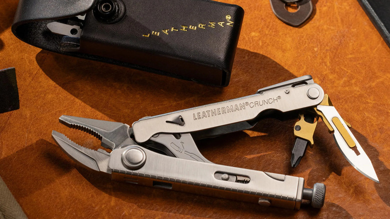 Leatherman Captain's Crunch with tools exposed