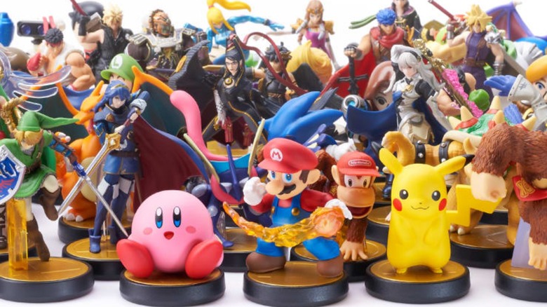 Super smash bros amiibo collection