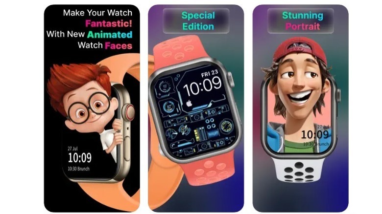 Screenshots from app