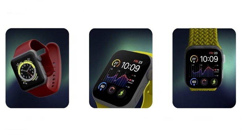 screenshots from Watch Facely