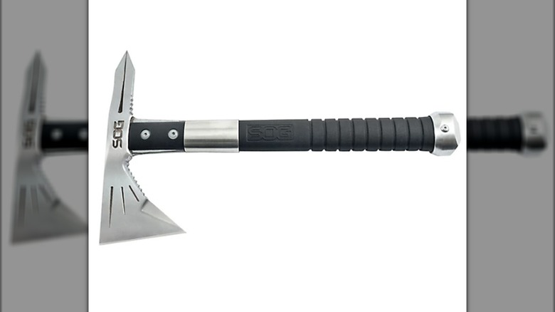SOG 2.75-Inch Voodoo Hawk Mini Satin Throwing Hawk Knife