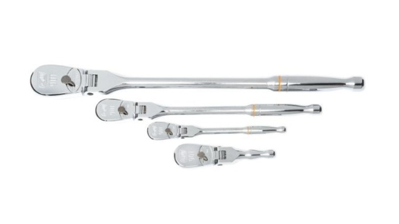 Four ratchets in different sizes