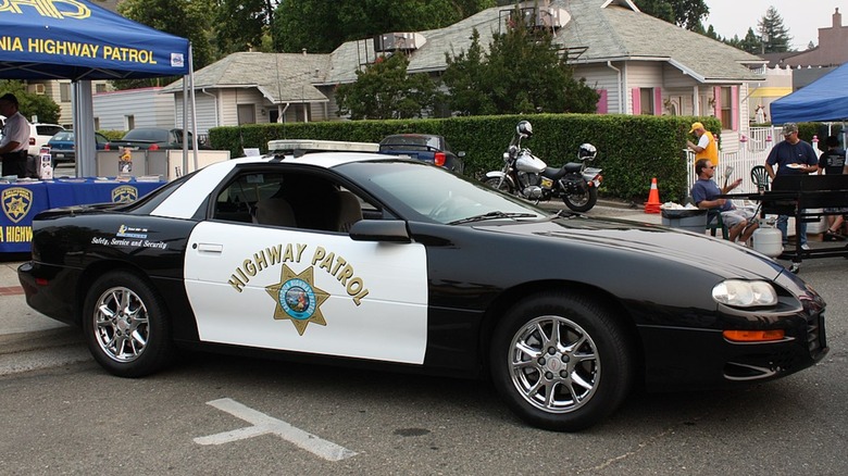 A California Highway Patrol Chevrolet Camaro B4C